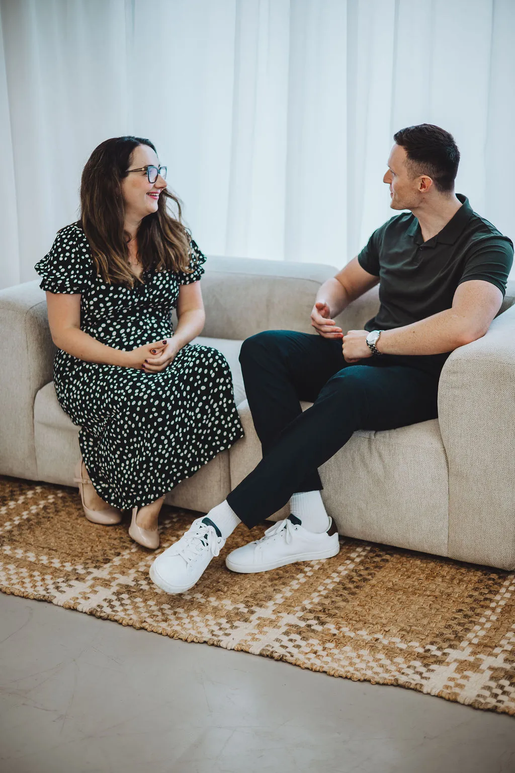 Danny and Olivia Rose, directors of Rose Tuition, in conversation